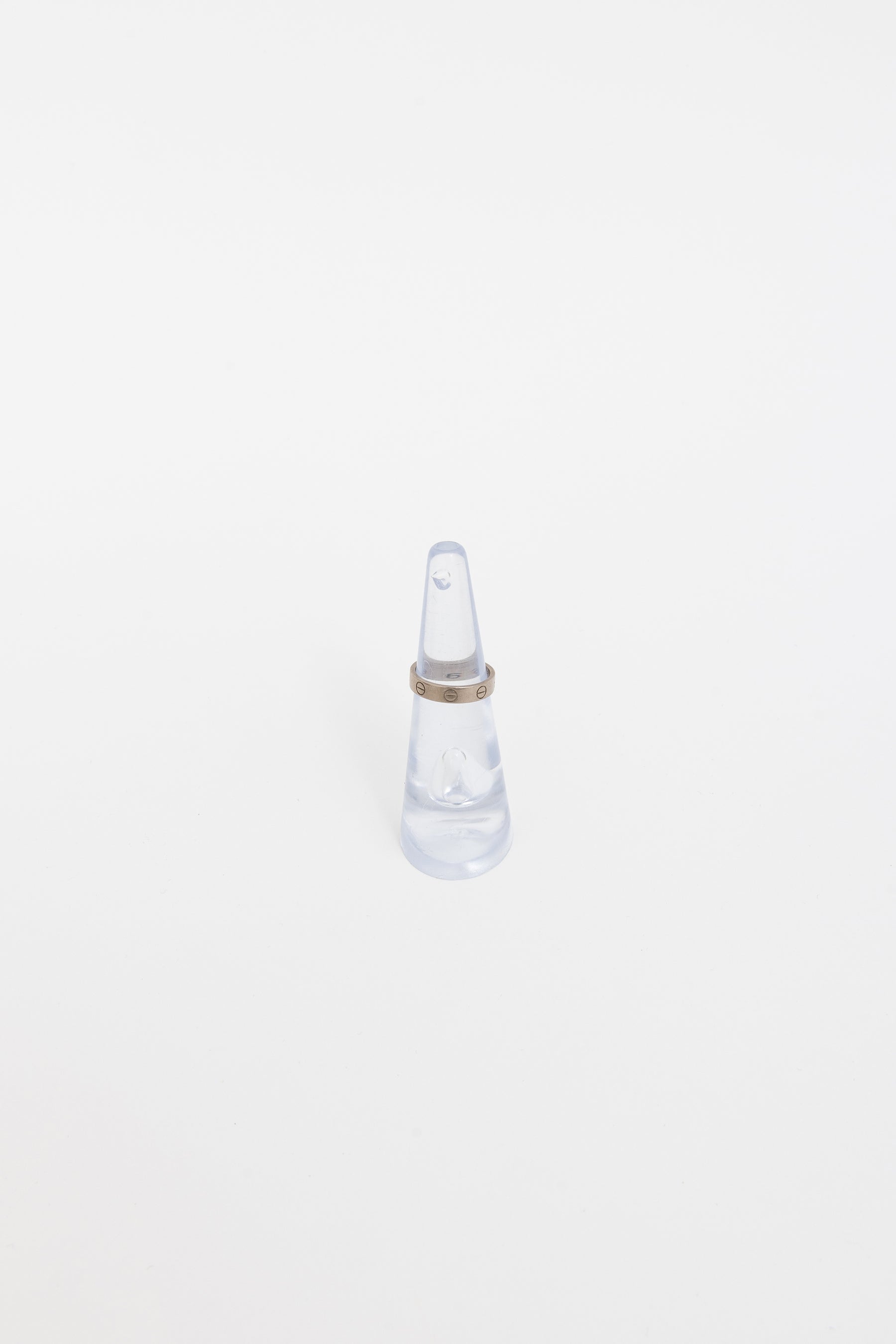 Love Ring in White Gold