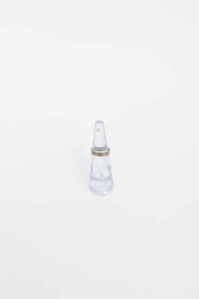 Love Ring in White Gold