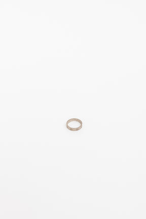 Love Ring in White Gold