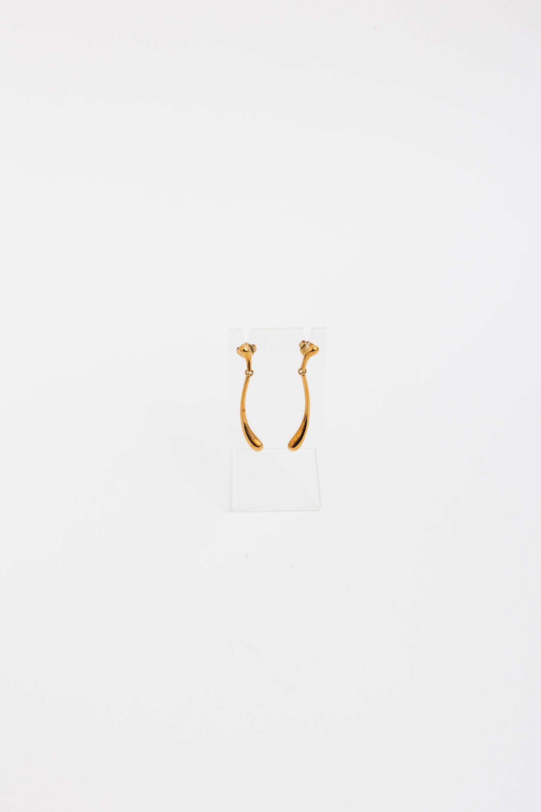 Elsa Peretti Elongated Teardrop Drop Earrings