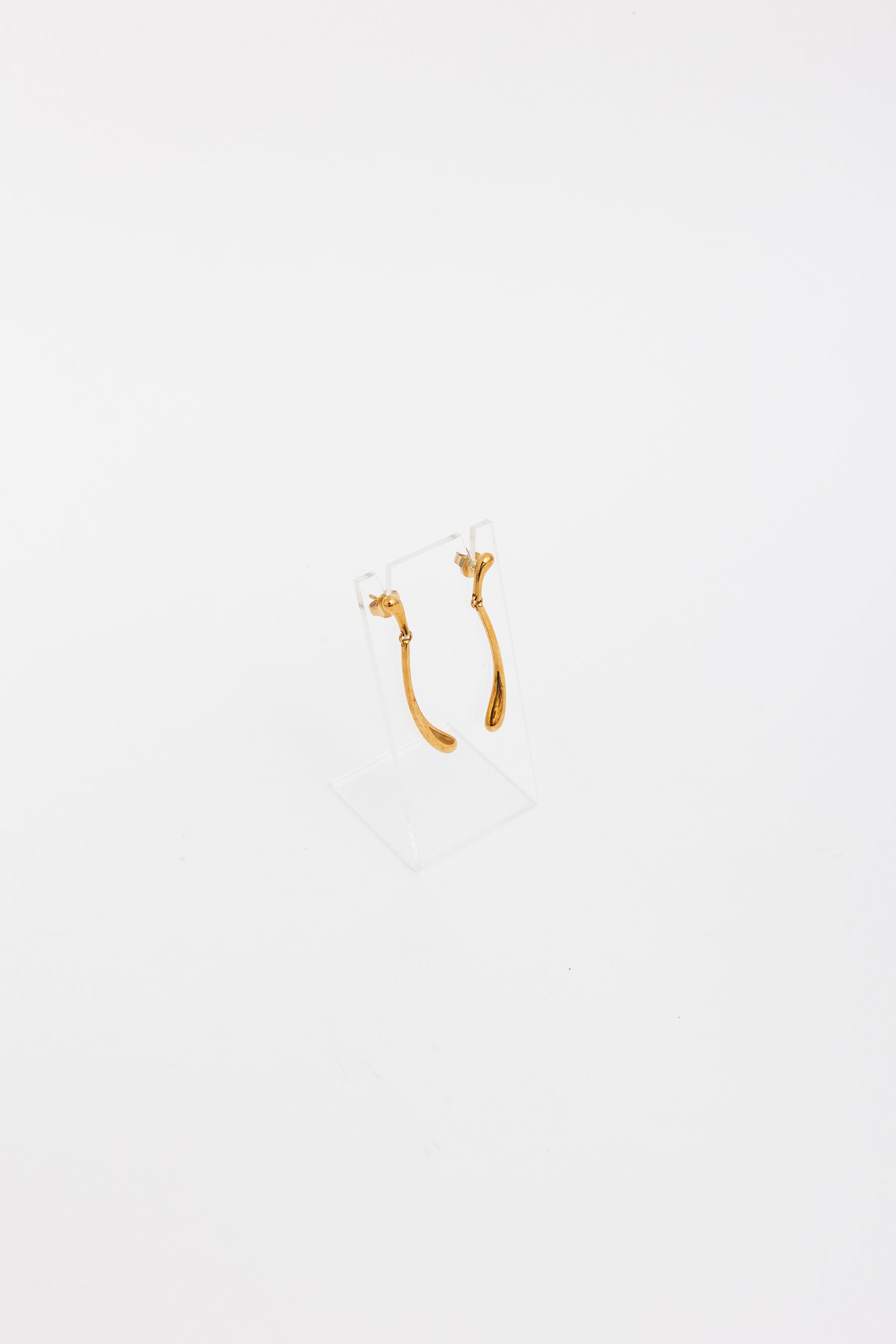 Elsa Peretti Elongated Teardrop Drop Earrings