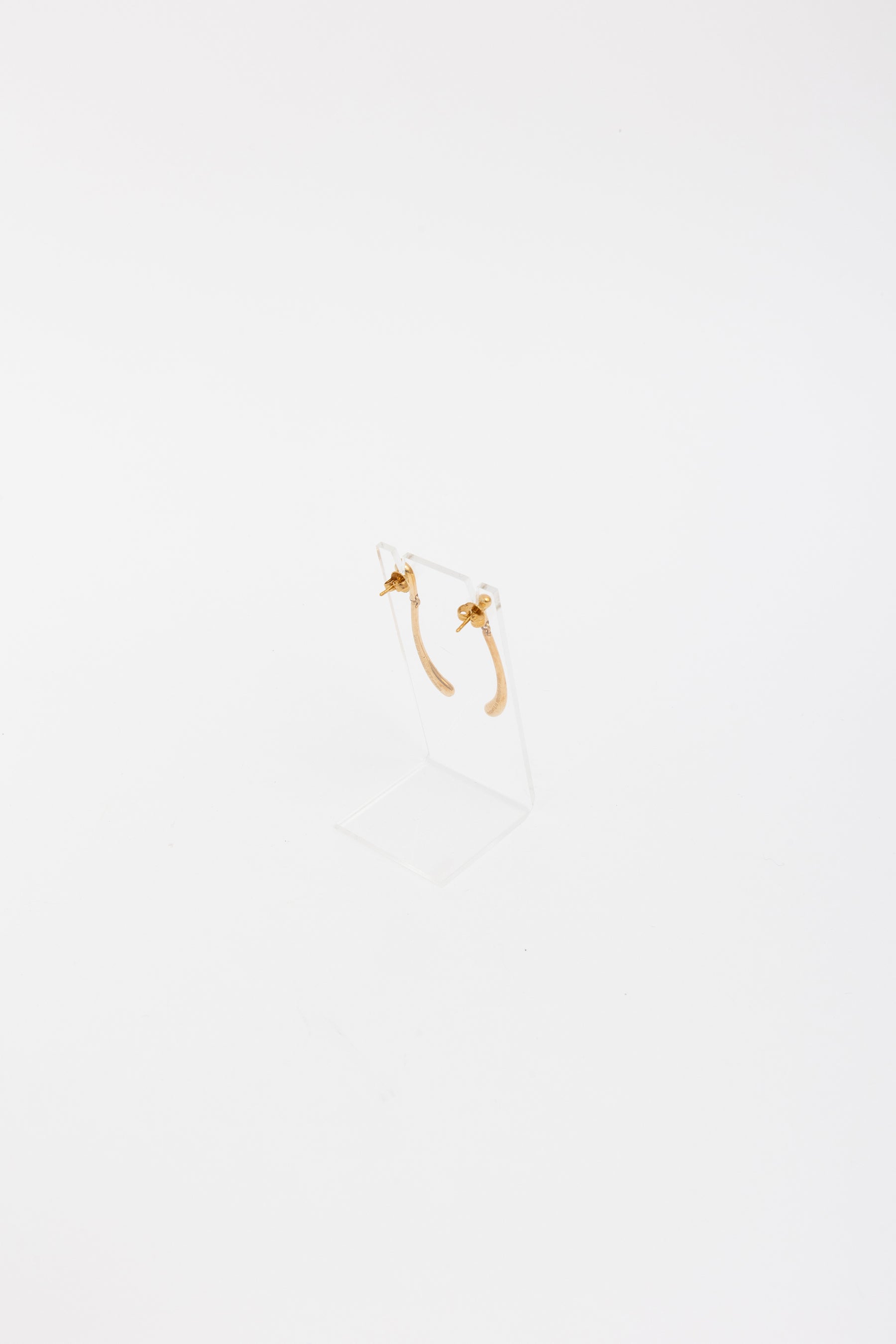 Elsa Peretti Elongated Teardrop Drop Earrings