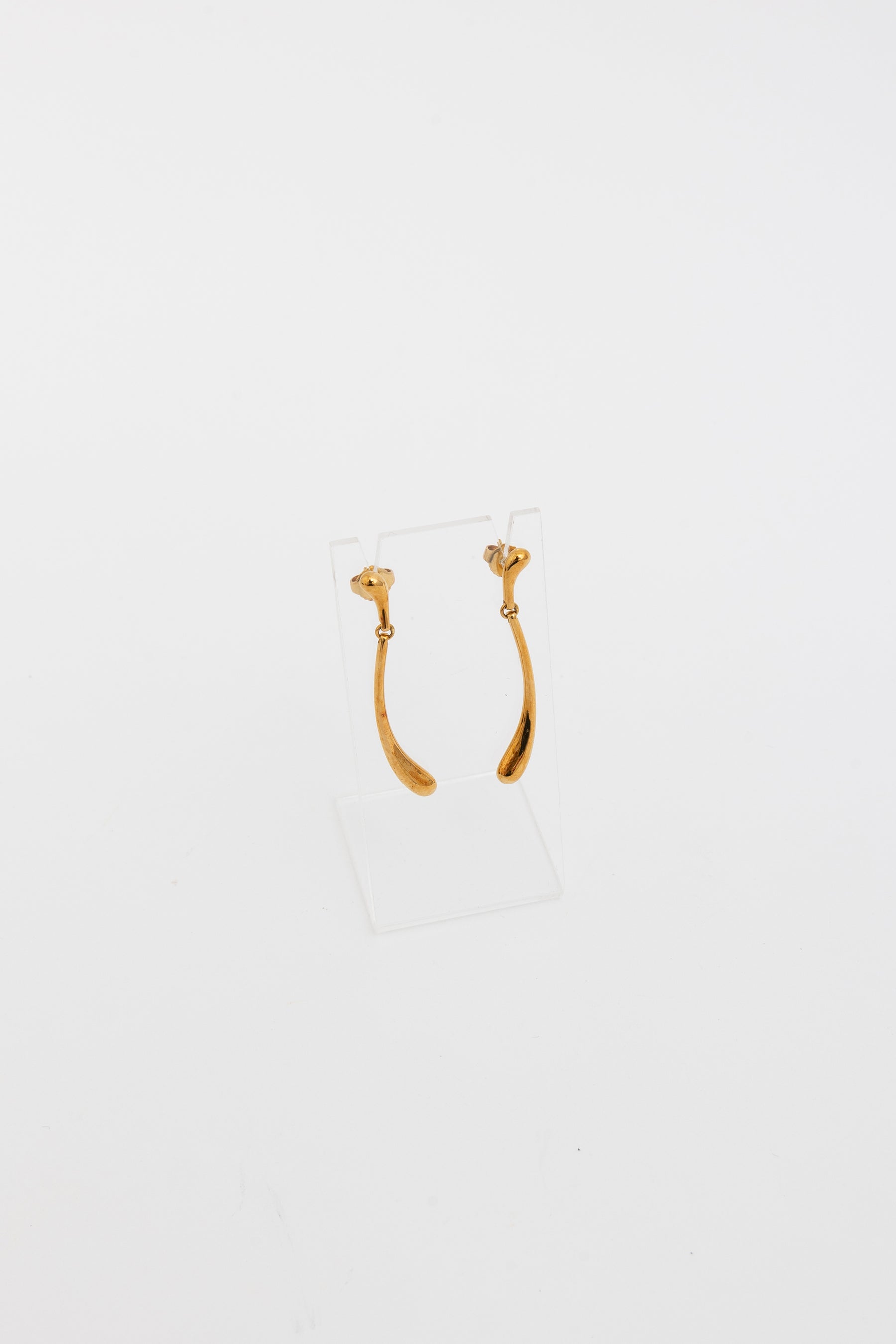 Elsa Peretti Elongated Teardrop Drop Earrings