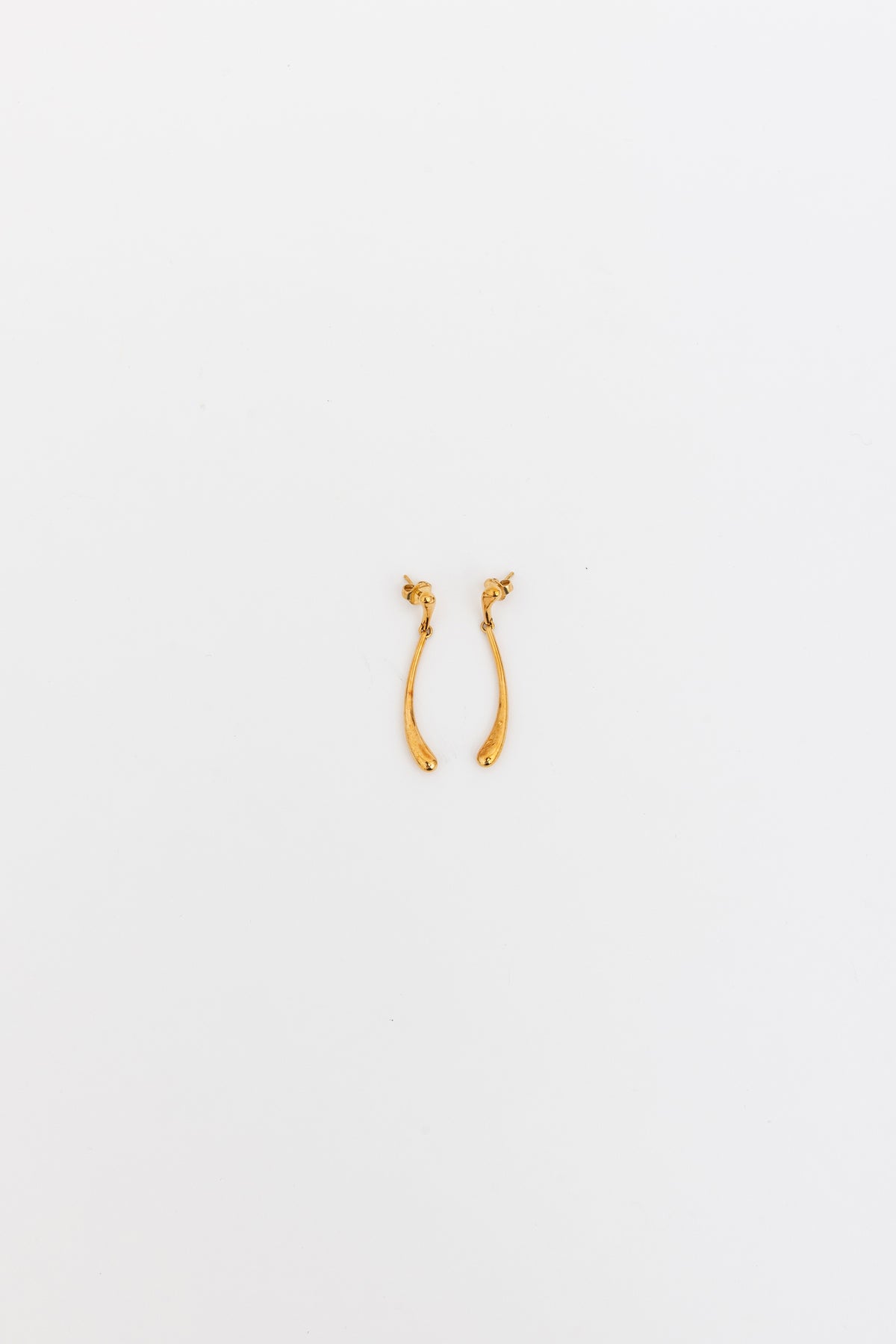 Elsa Peretti Elongated Teardrop Drop Earrings