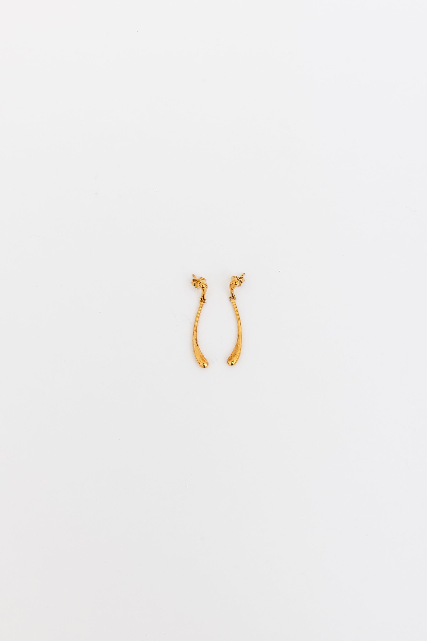 Elsa Peretti Elongated Teardrop Drop Earrings