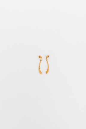 Elsa Peretti Elongated Teardrop Drop Earrings