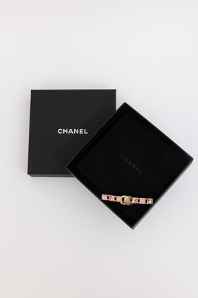 CC Rhinestone Hair Clip