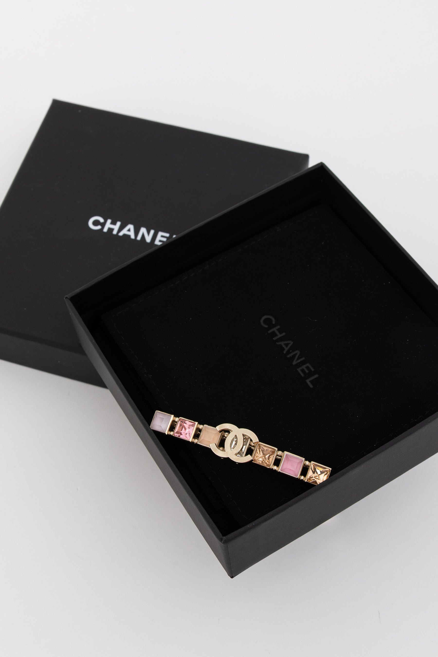 CC Rhinestone Hair Clip