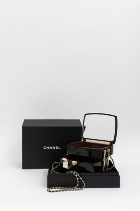 Moonlight Lucite Runway Minaudiere Bag