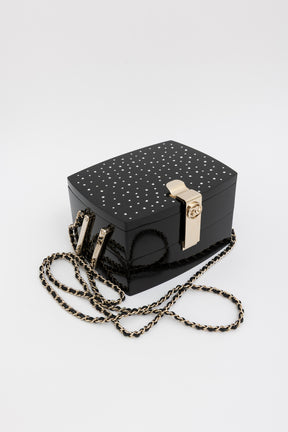 Moonlight Lucite Runway Minaudiere Bag
