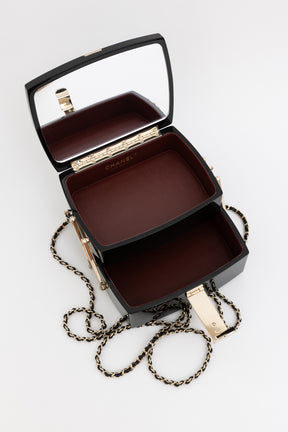 Moonlight Lucite Runway Minaudiere Bag