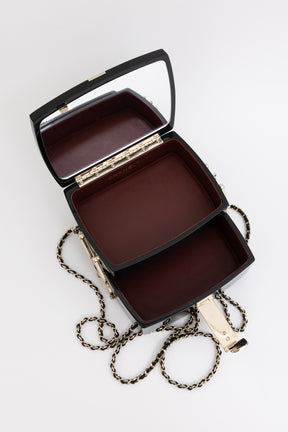 Moonlight Lucite Runway Minaudiere Bag