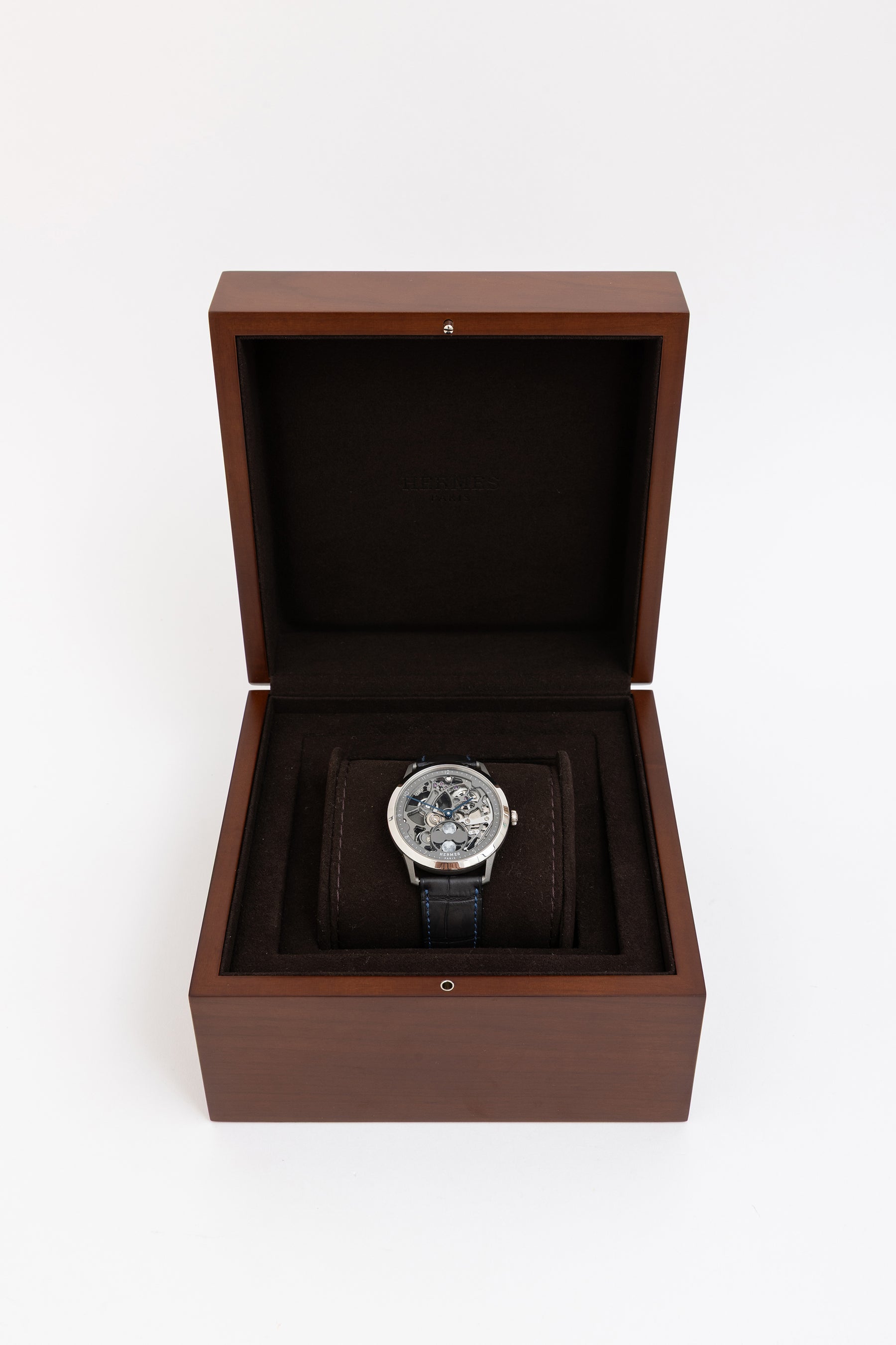 Slim d'Hermès Squelette Lune Watch