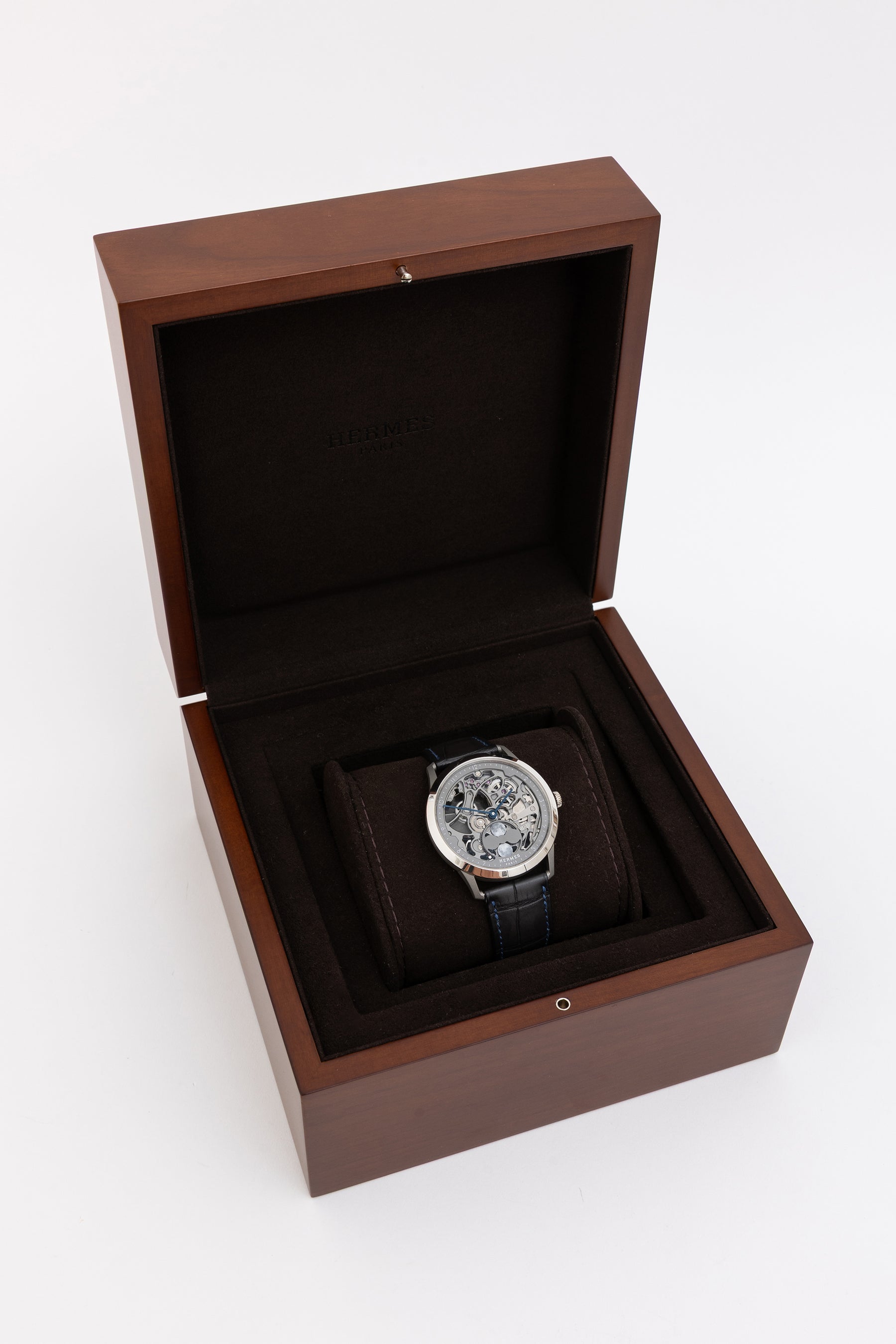 Slim d'Hermès Squelette Lune Watch