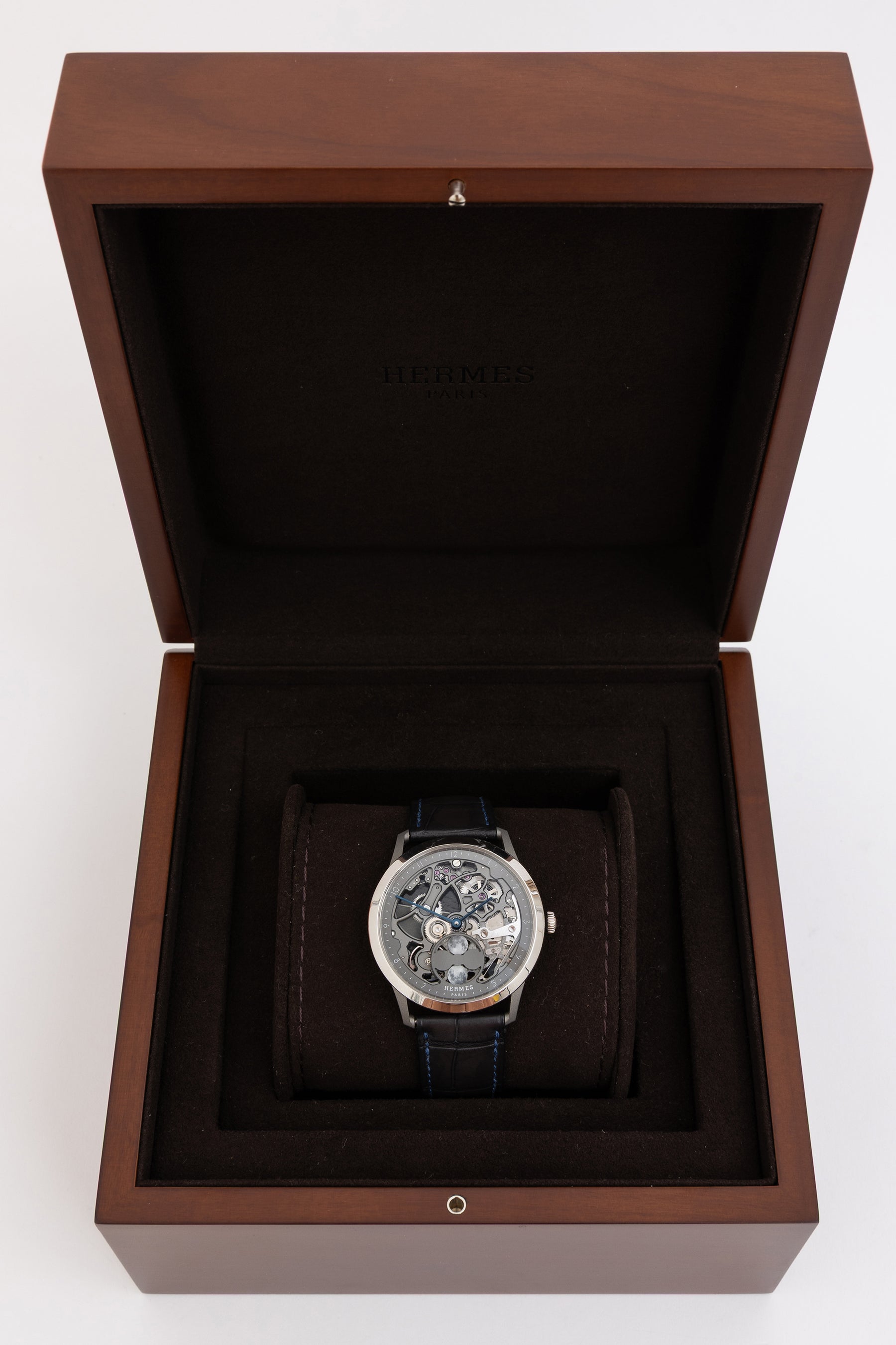 Slim d'Hermès Squelette Lune Watch