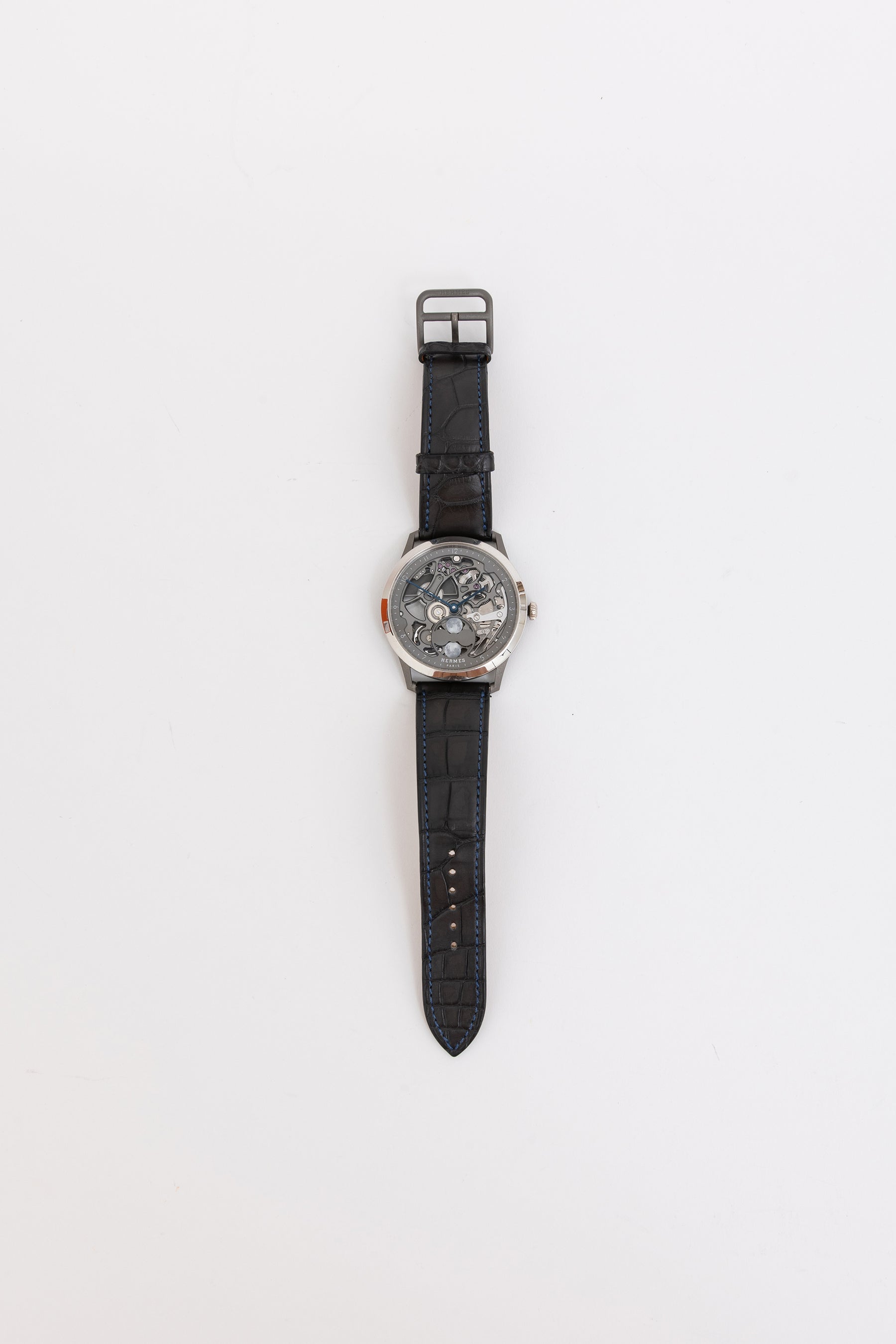 Slim d'Hermès Squelette Lune Watch