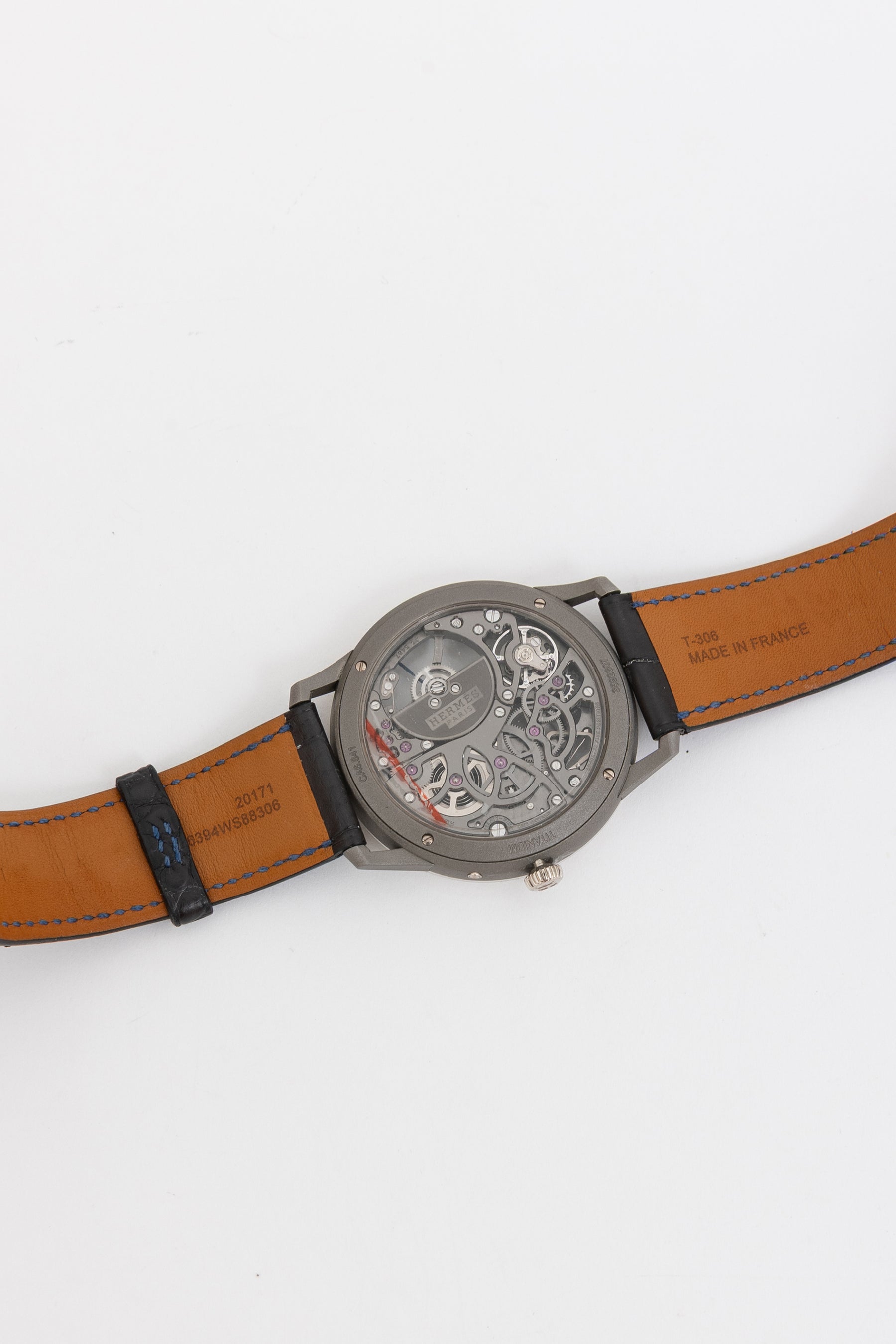 Slim d'Hermès Squelette Lune Watch