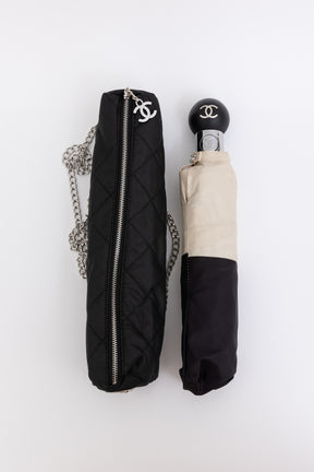 Umbrella with Interlocking CC Logo