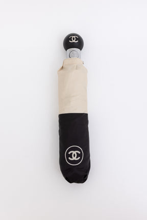 Umbrella with Interlocking CC Logo