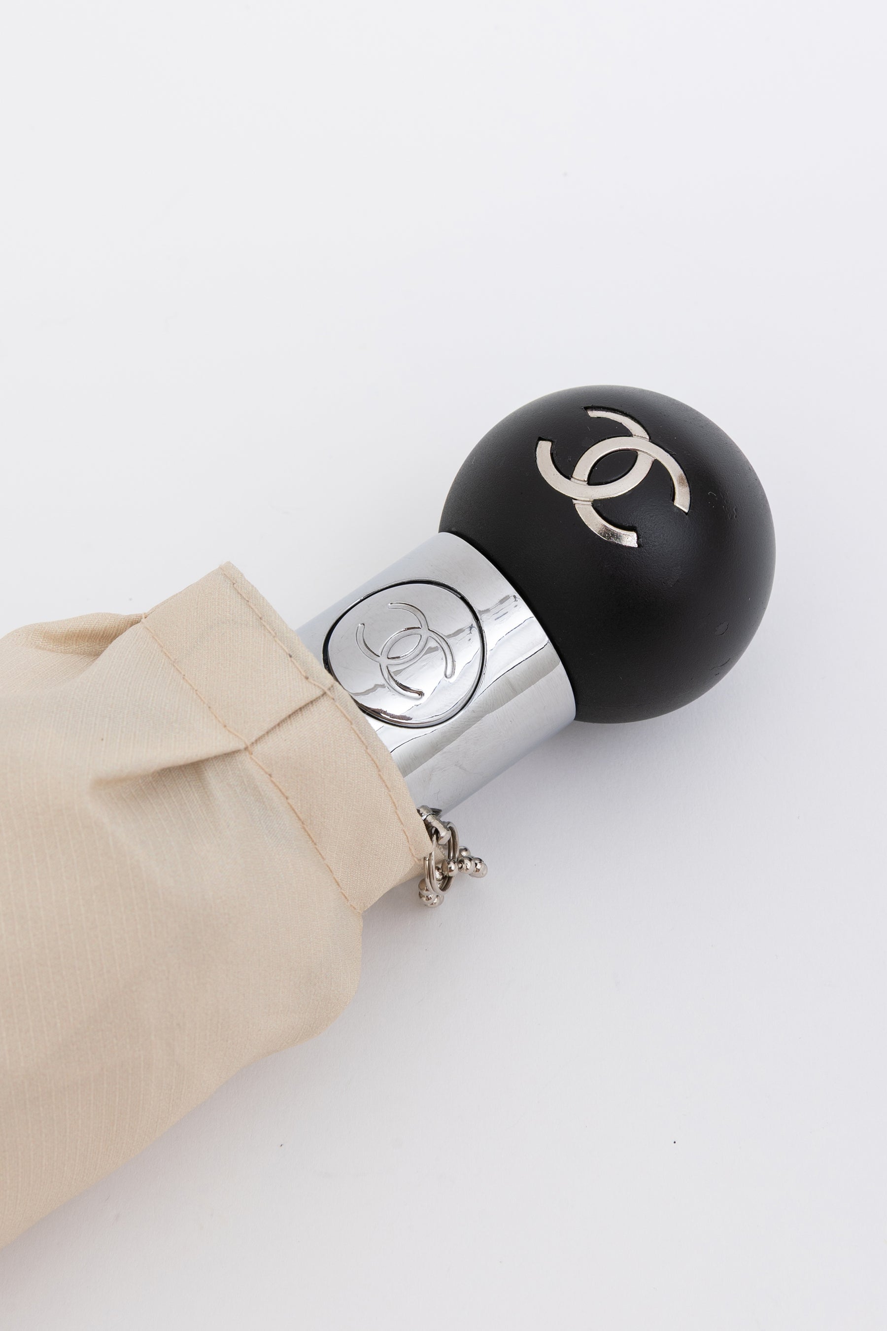 Umbrella with Interlocking CC Logo