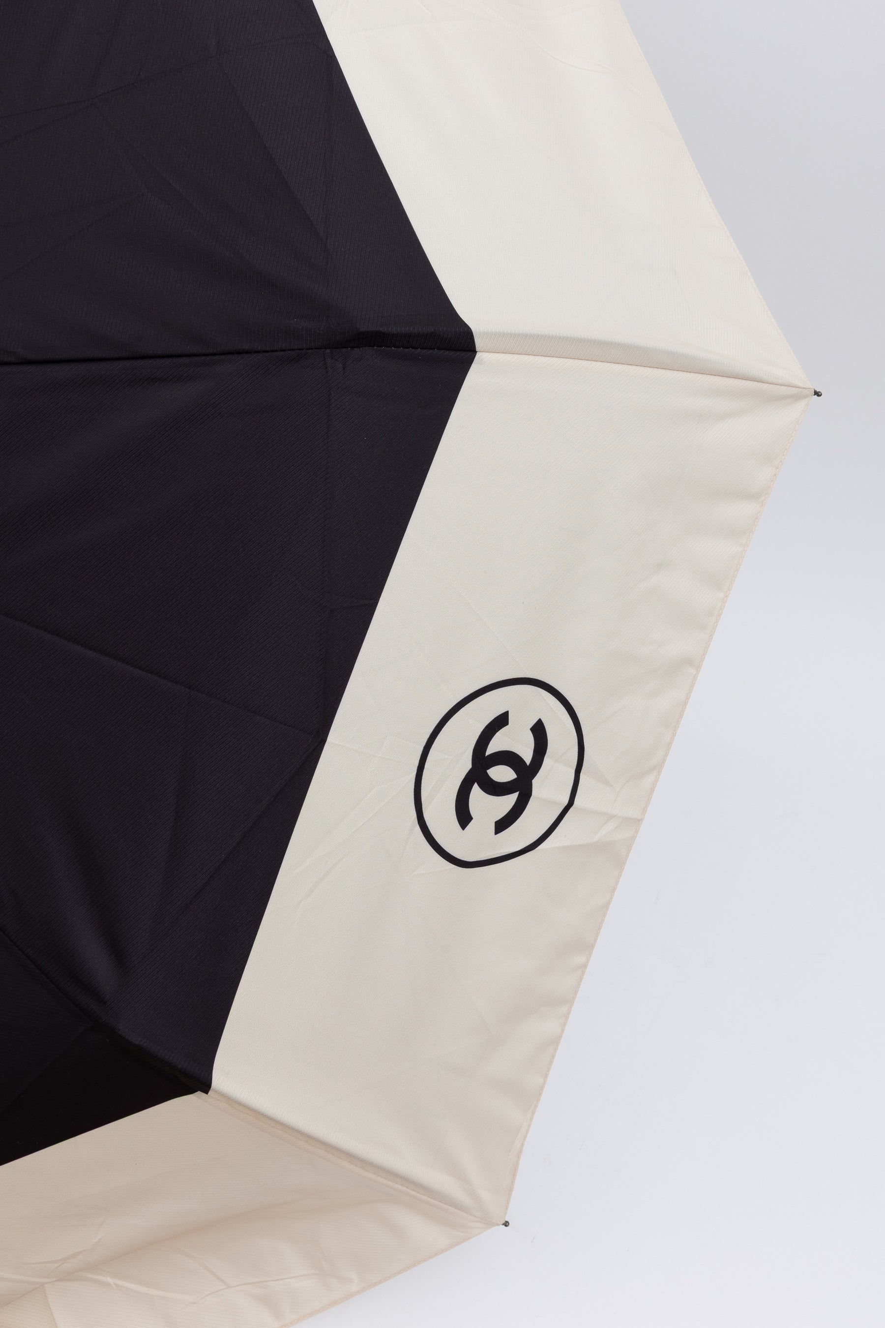 Umbrella with Interlocking CC Logo