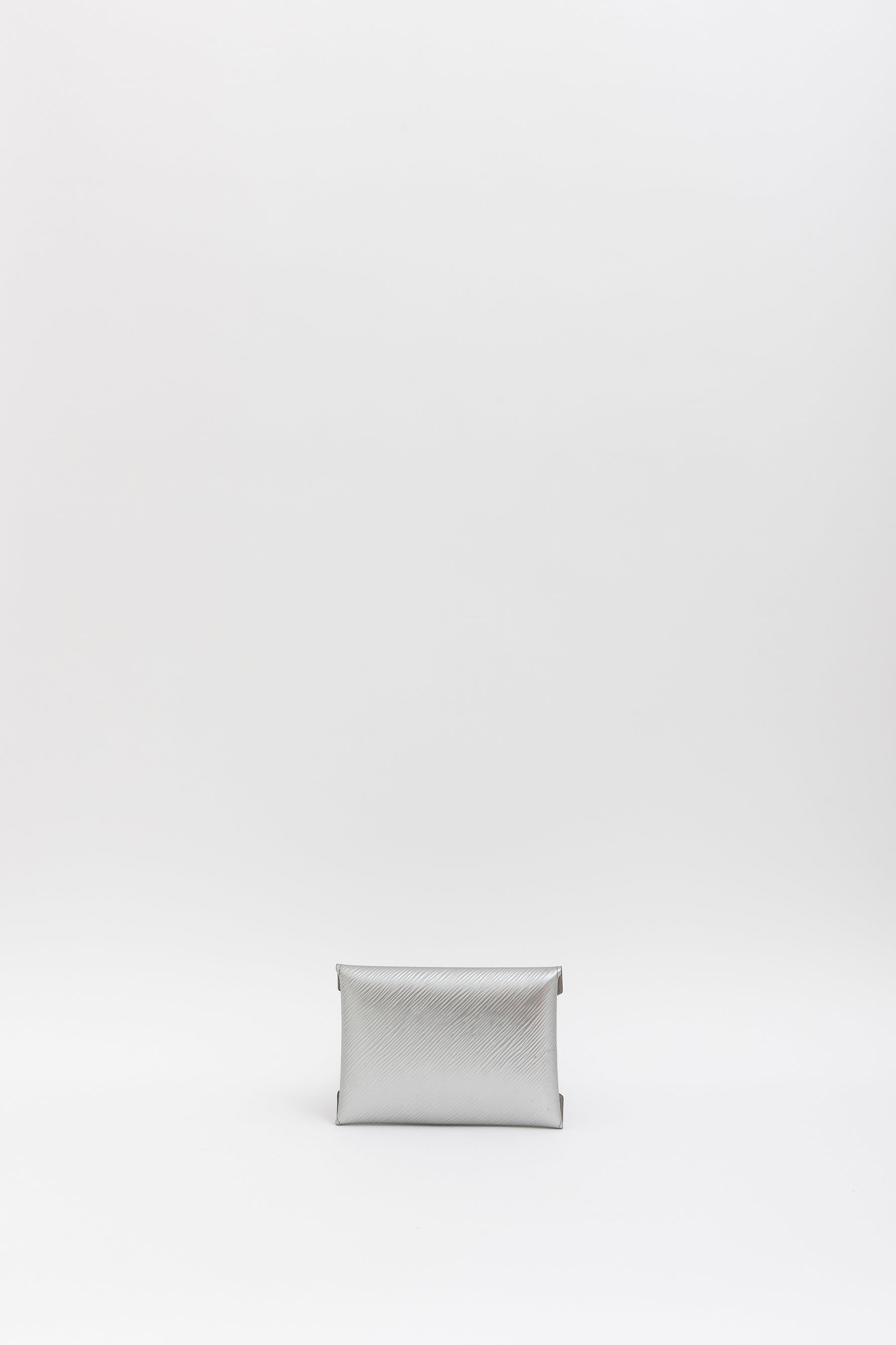 Silver Epi Leather Kirigami Envelope Pochette