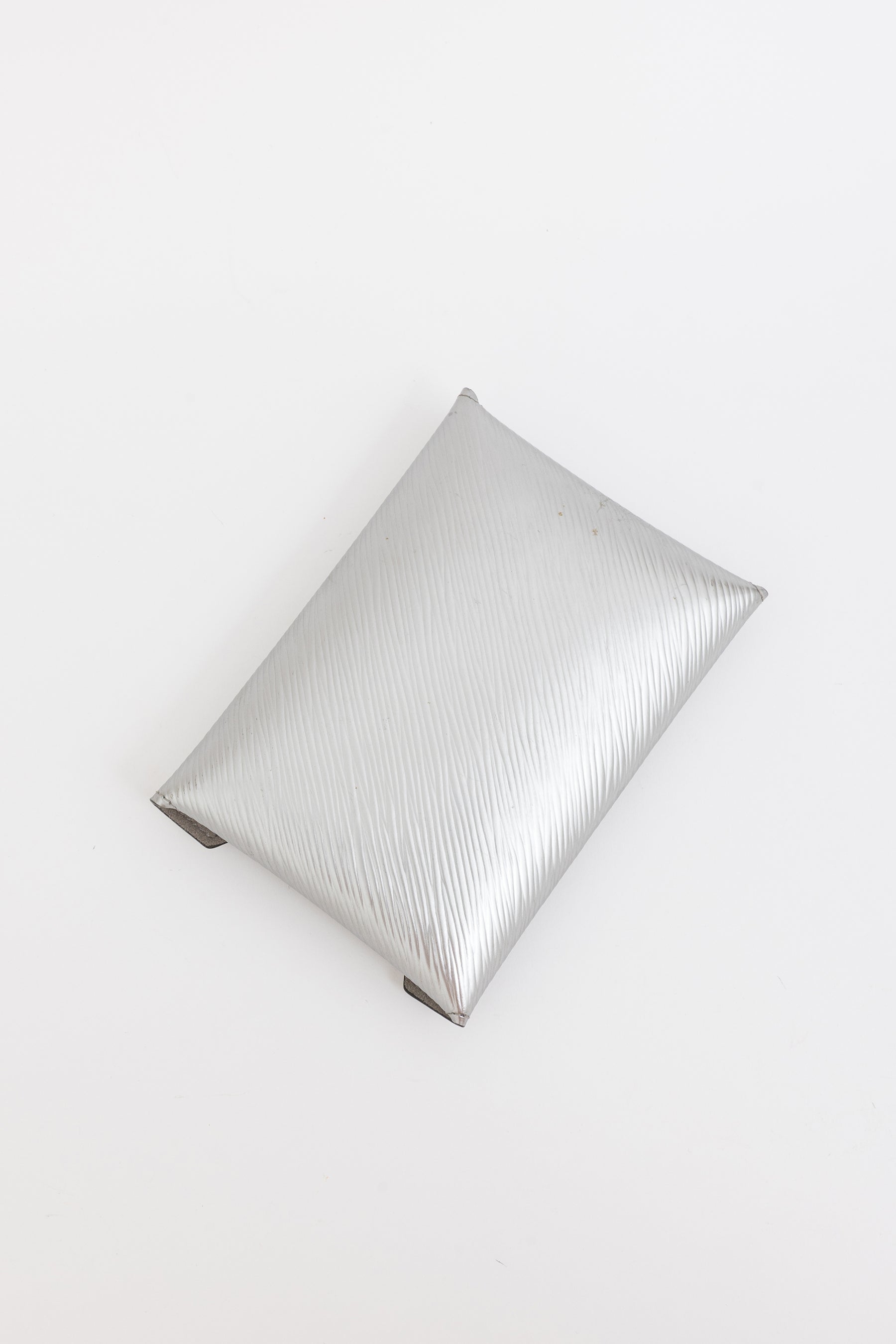 Silver Epi Leather Kirigami Envelope Pochette