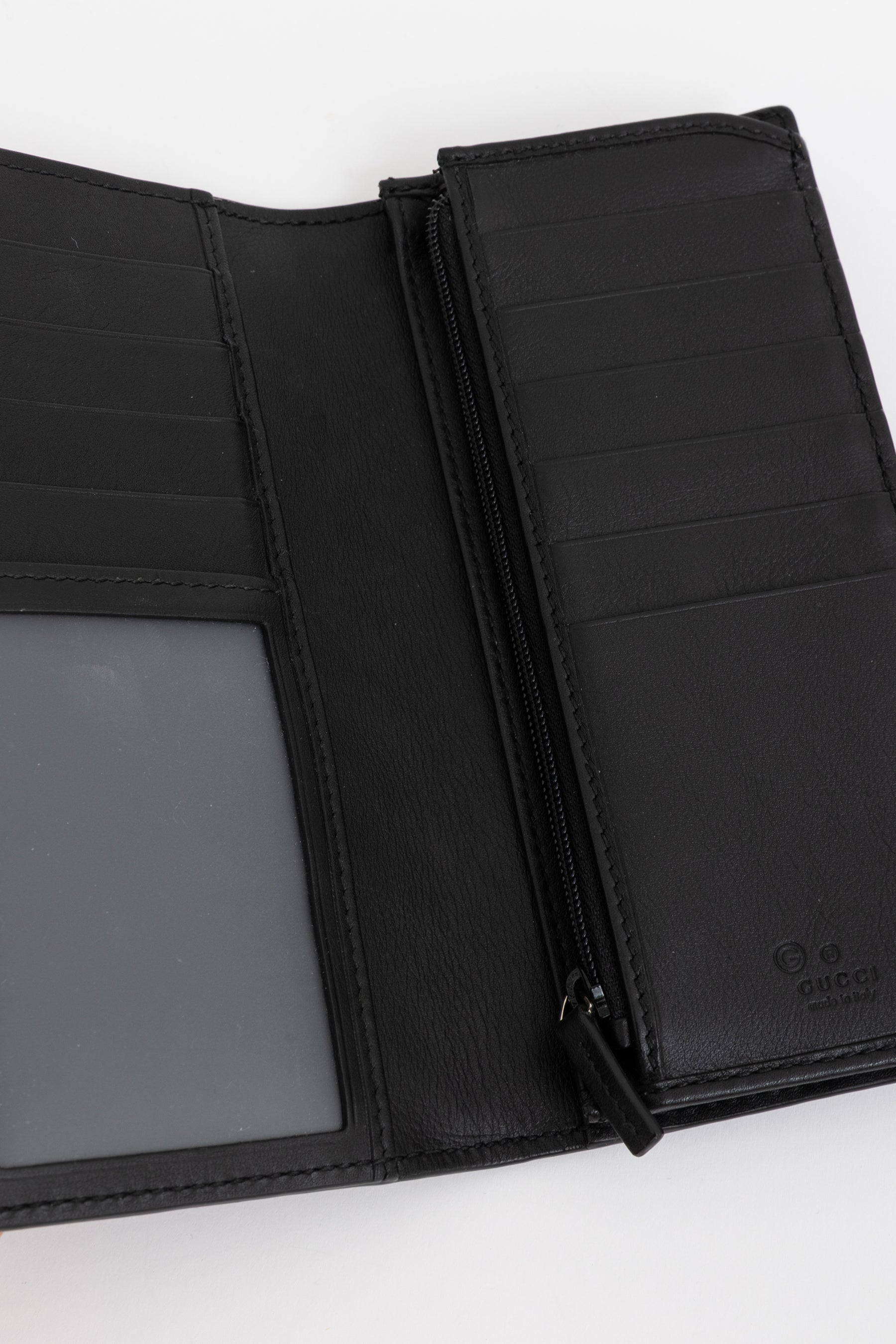 Micro Guccissima Continental Wallet