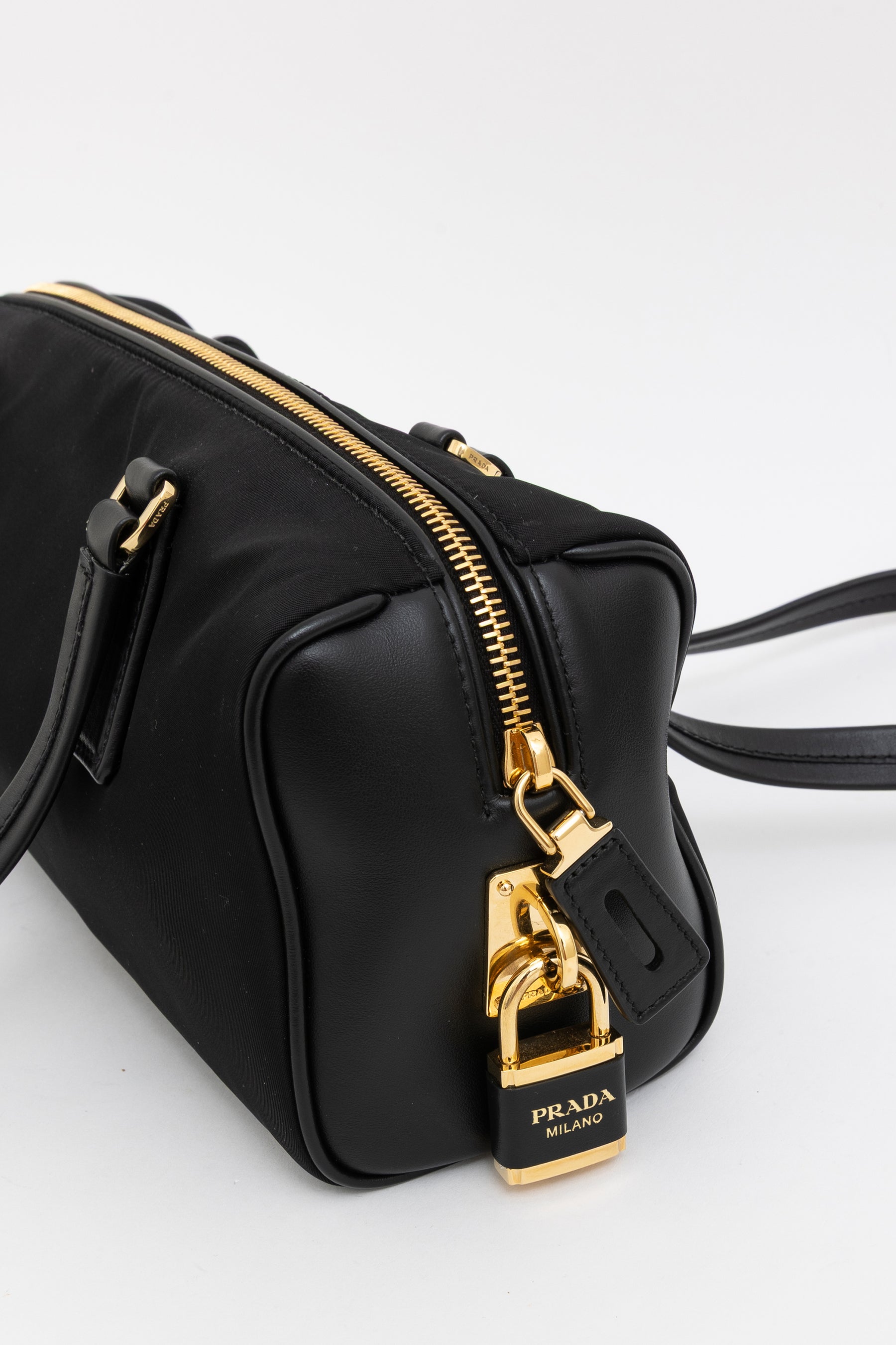 Re-Nylon Small Top Handle Bag