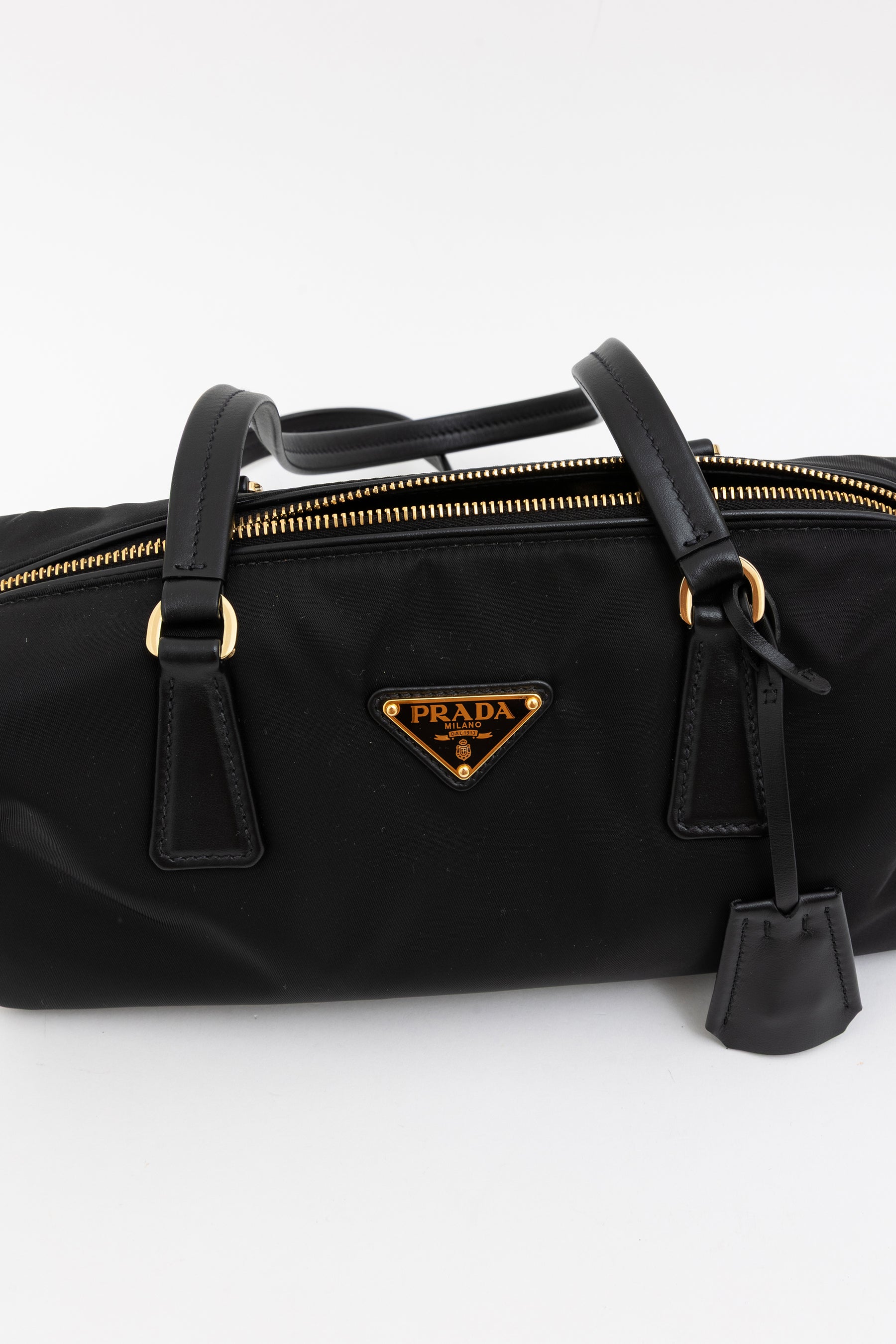 Re-Nylon Small Top Handle Bag