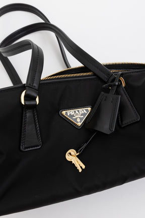 Re-Nylon Small Top Handle Bag