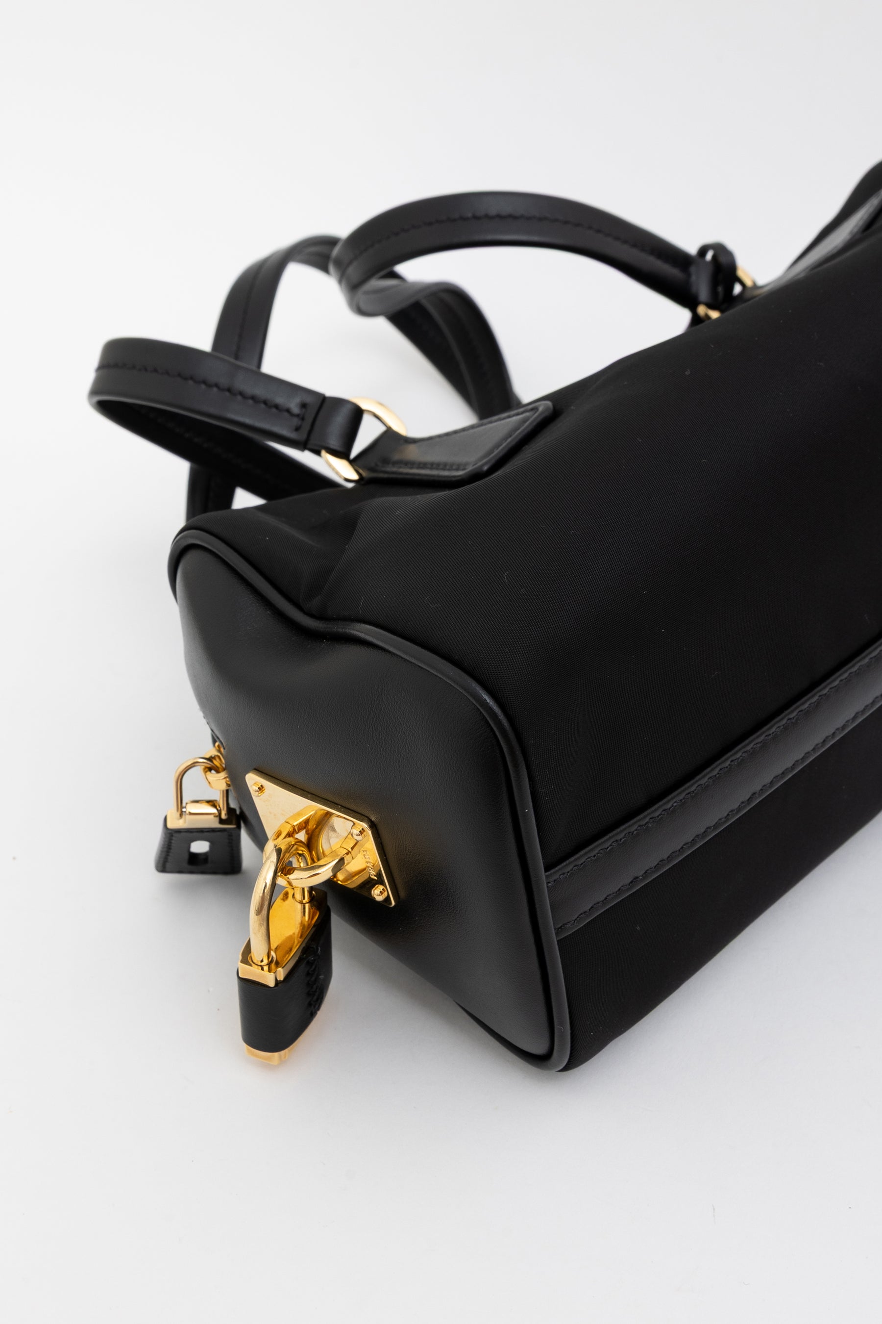 Re-Nylon Small Top Handle Bag