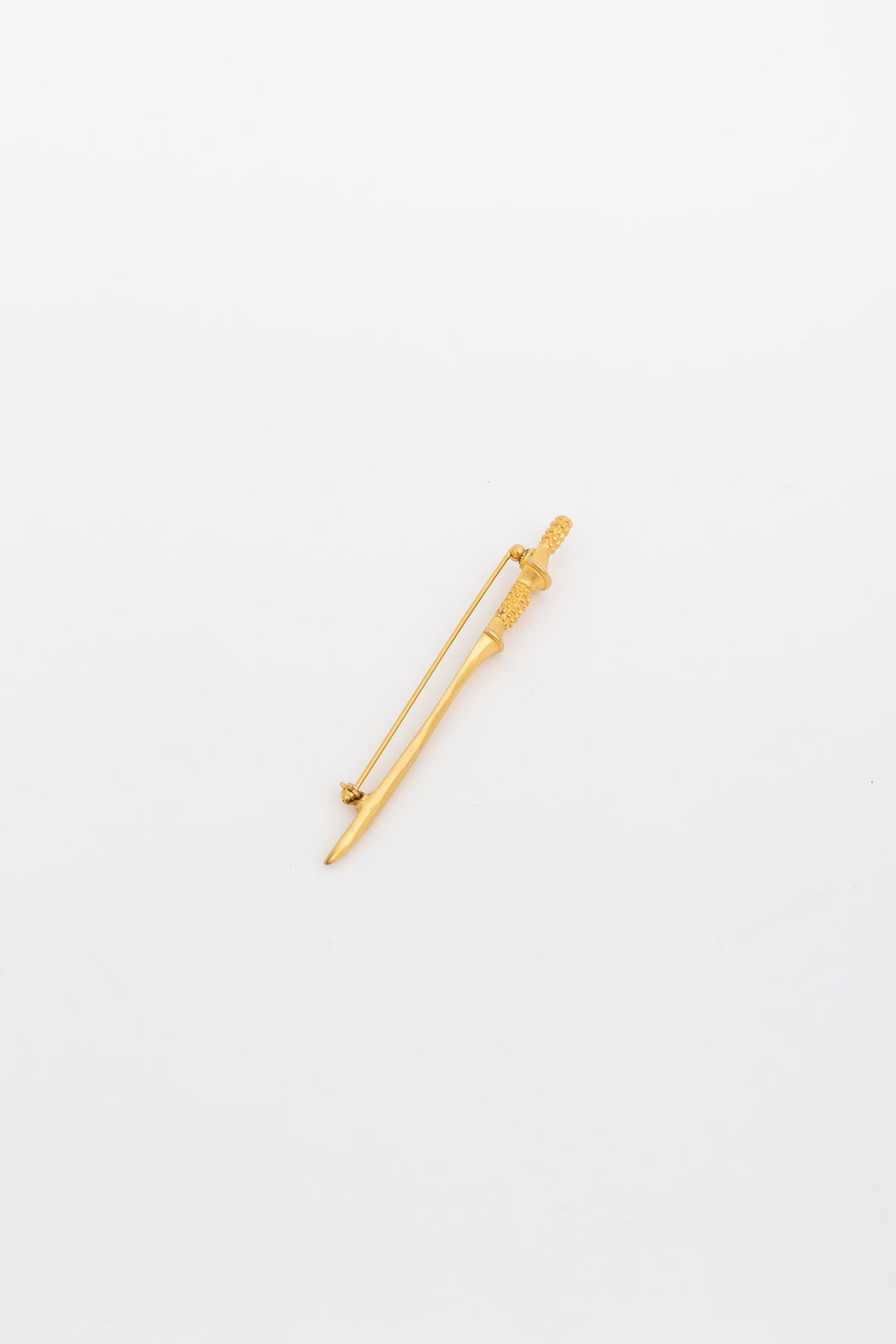 Golden Sceptre Brooch