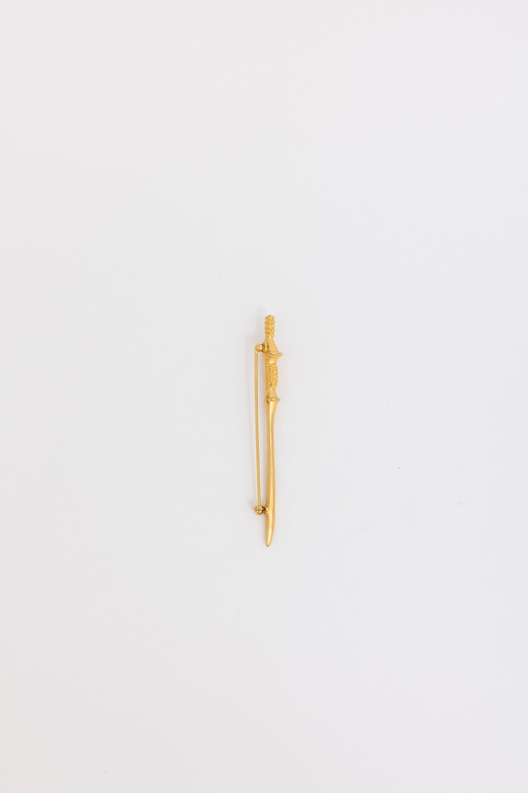 Golden Sceptre Brooch