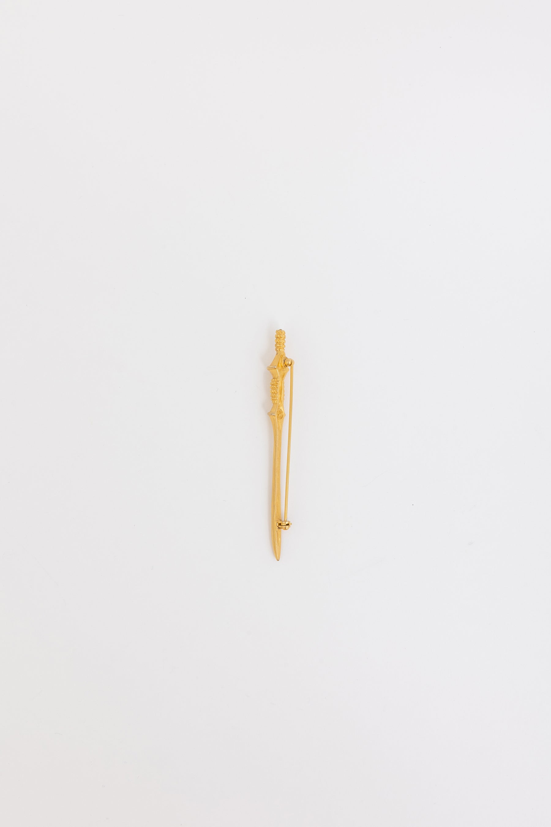 Golden Sceptre Brooch