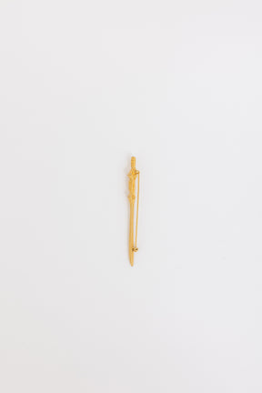 Golden Sceptre Brooch