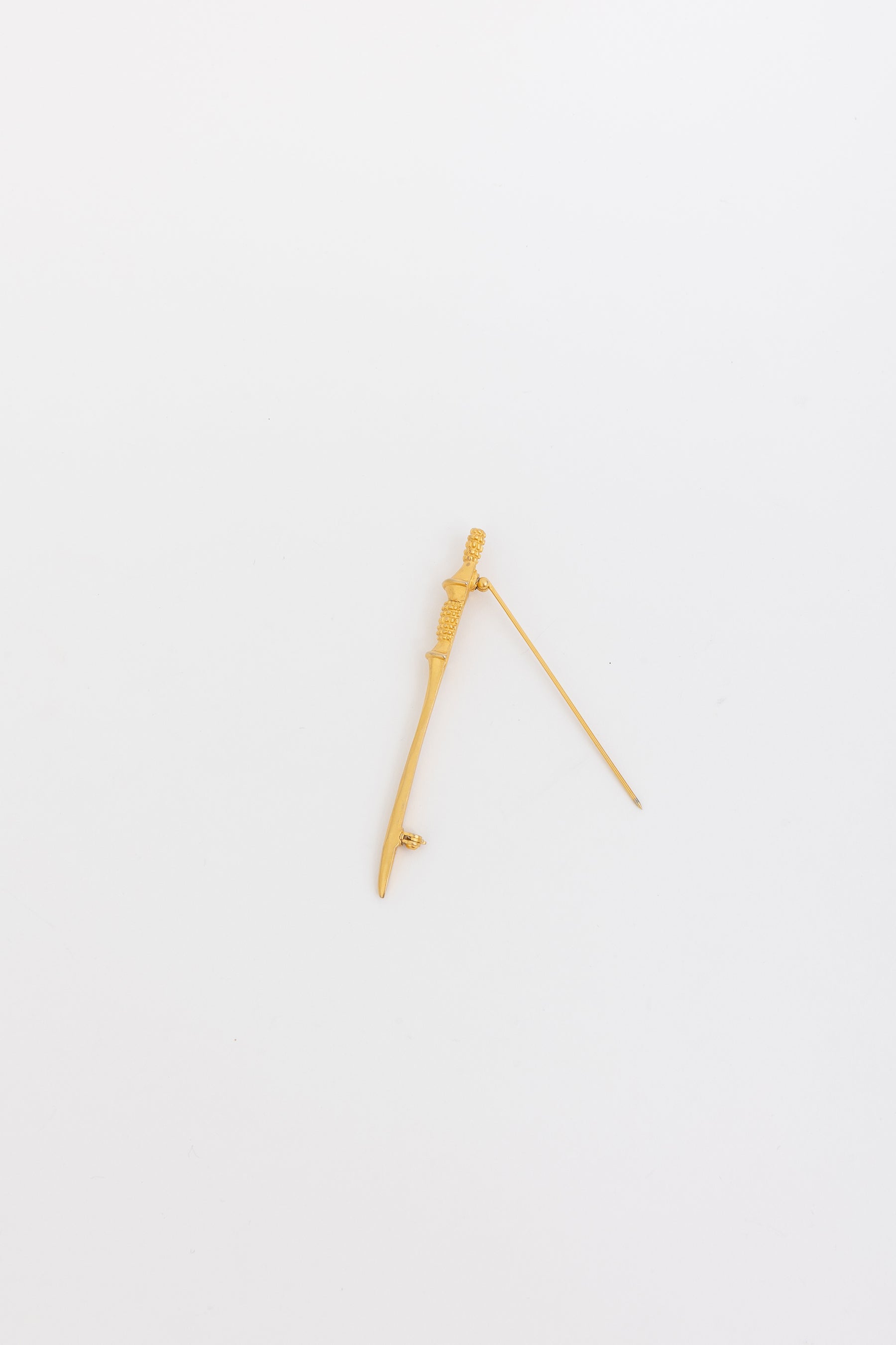 Golden Sceptre Brooch