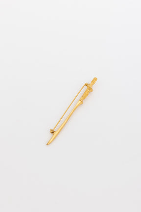 Golden Sceptre Brooch