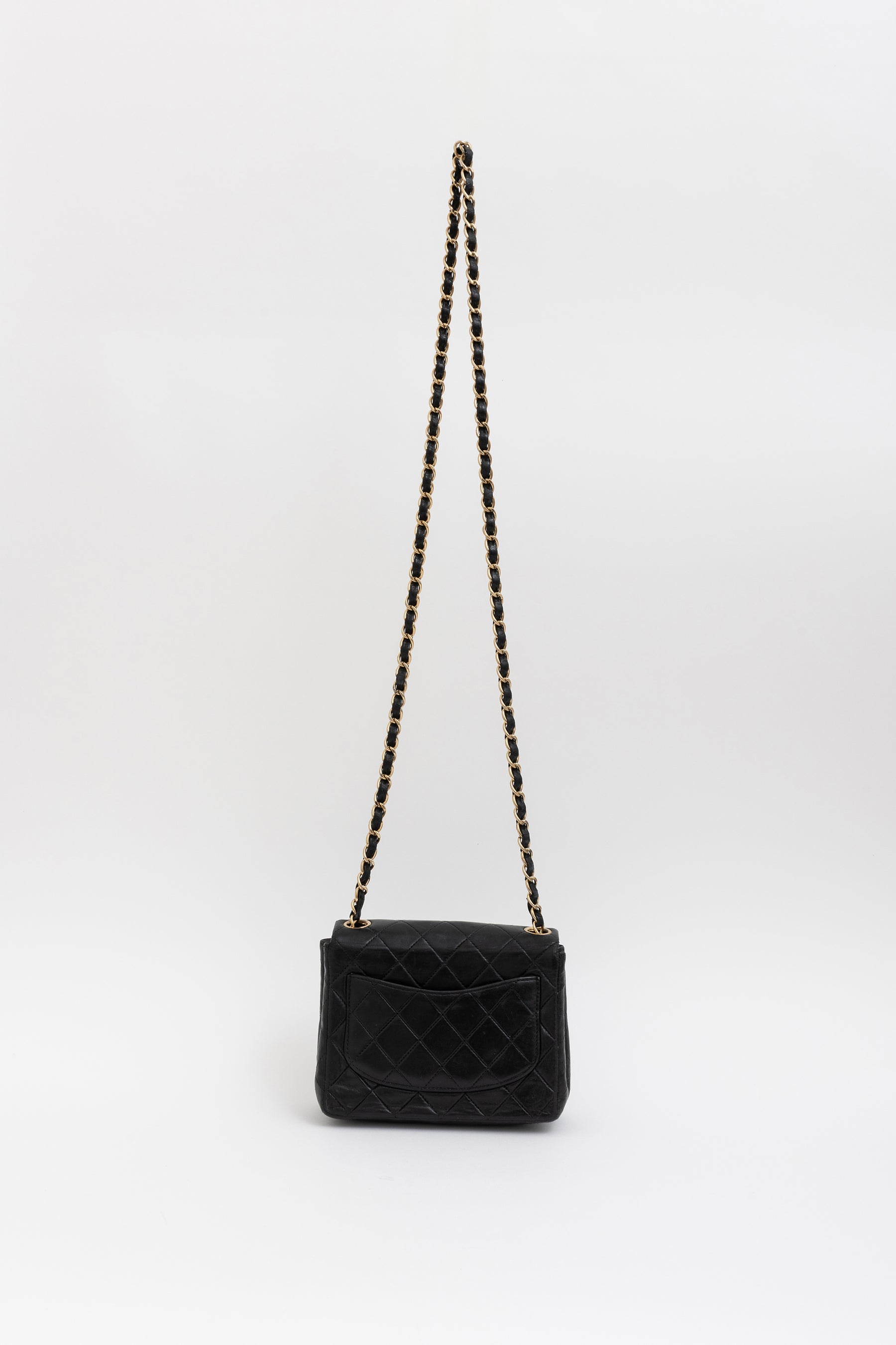 Vintage Mini Square Classic Flap Bag