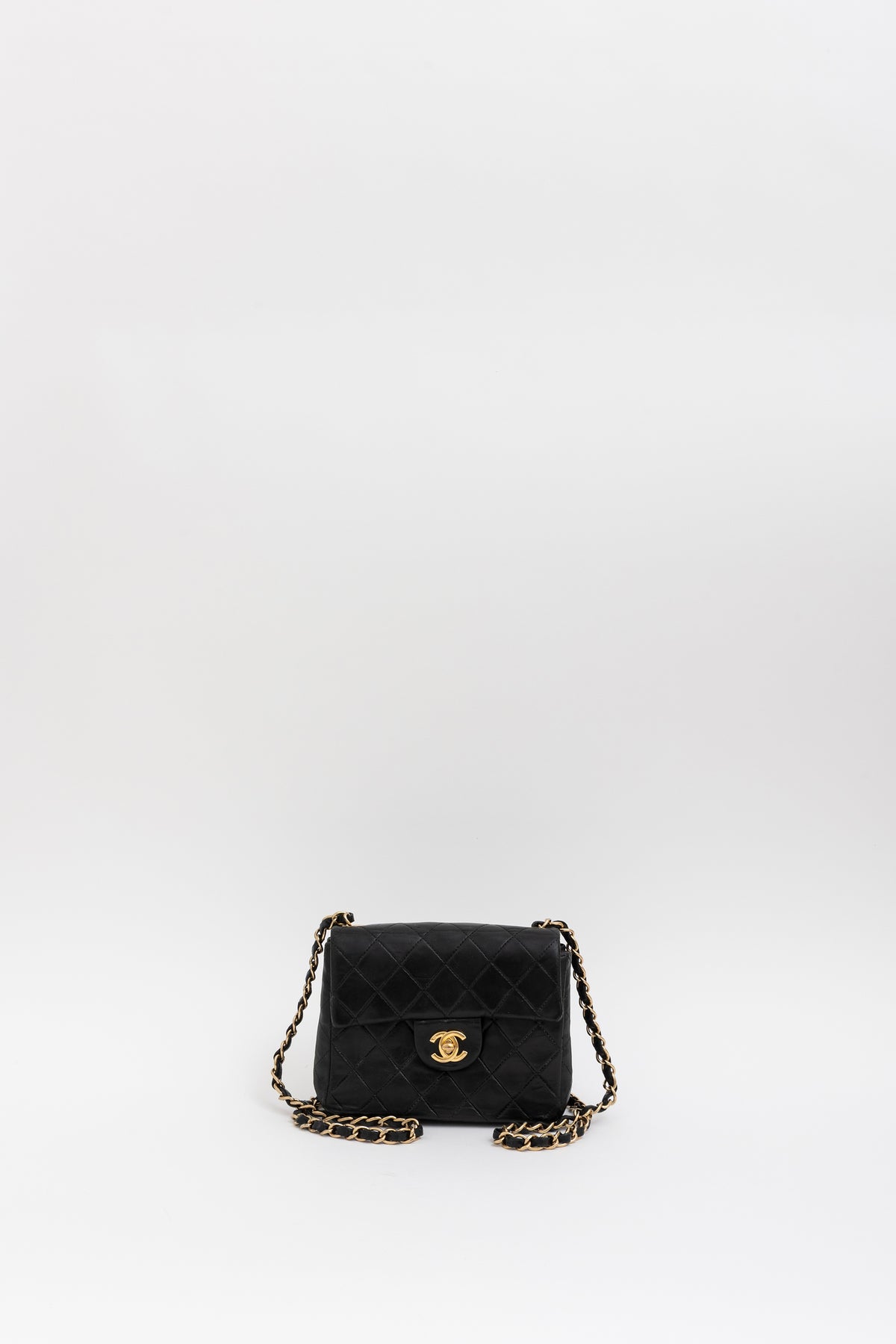 Vintage Mini Square Classic Flap Bag