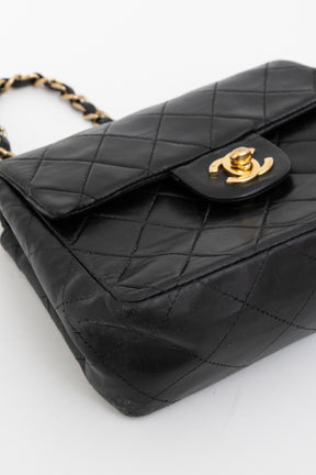 Vintage Mini Square Classic Flap Bag