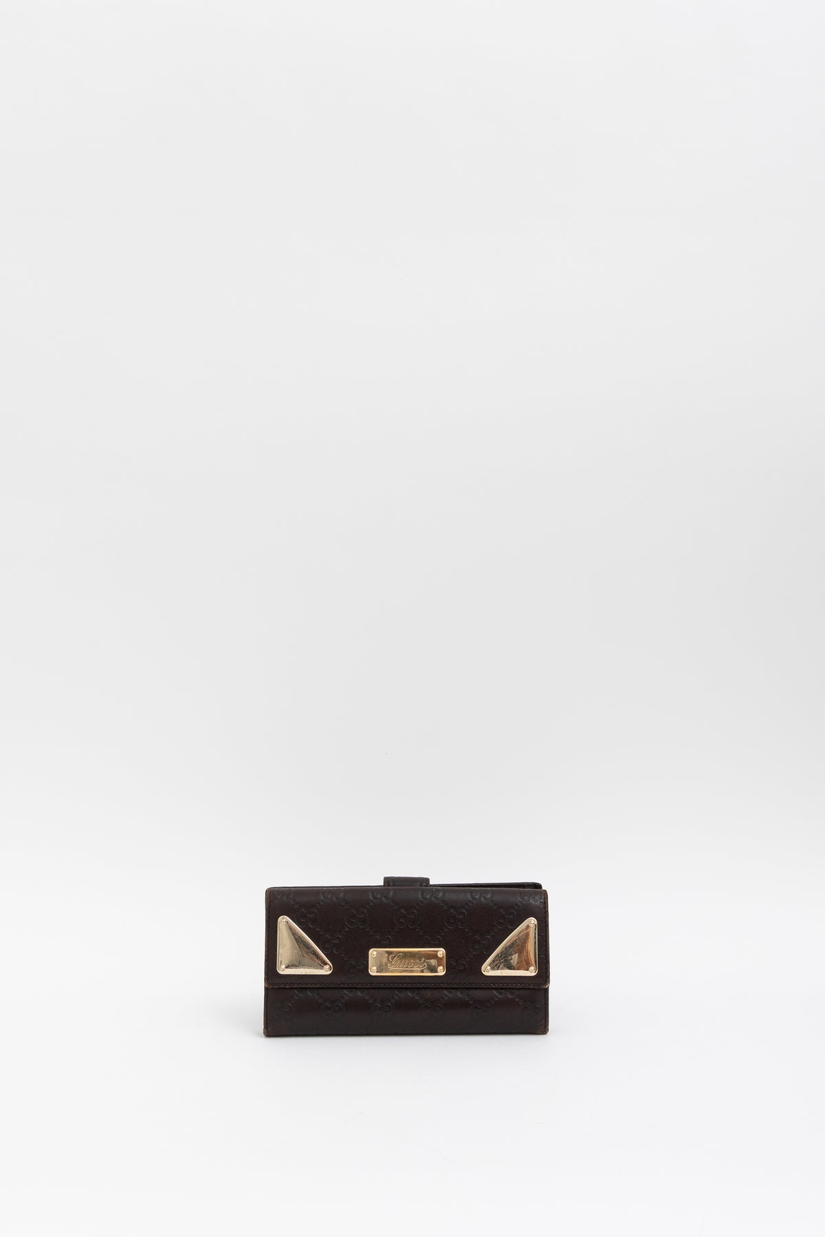 Guccissima Leather Flap Continental Wallet