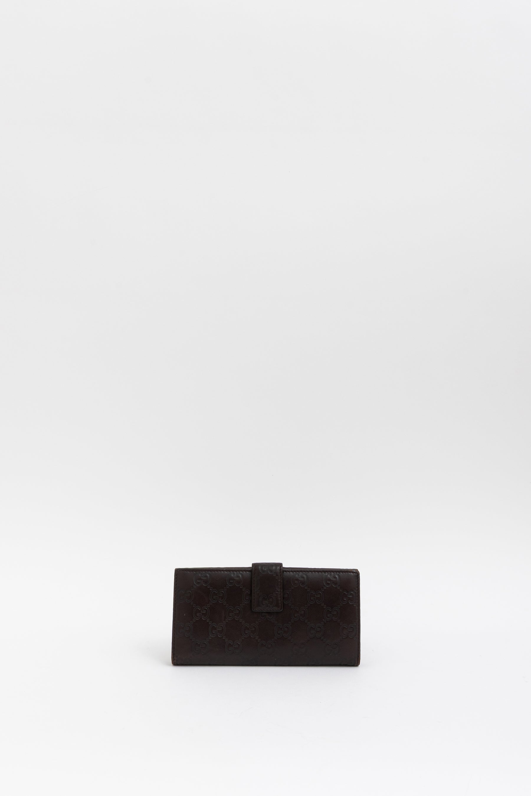 Guccissima Leather Flap Continental Wallet