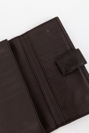 Guccissima Leather Flap Continental Wallet