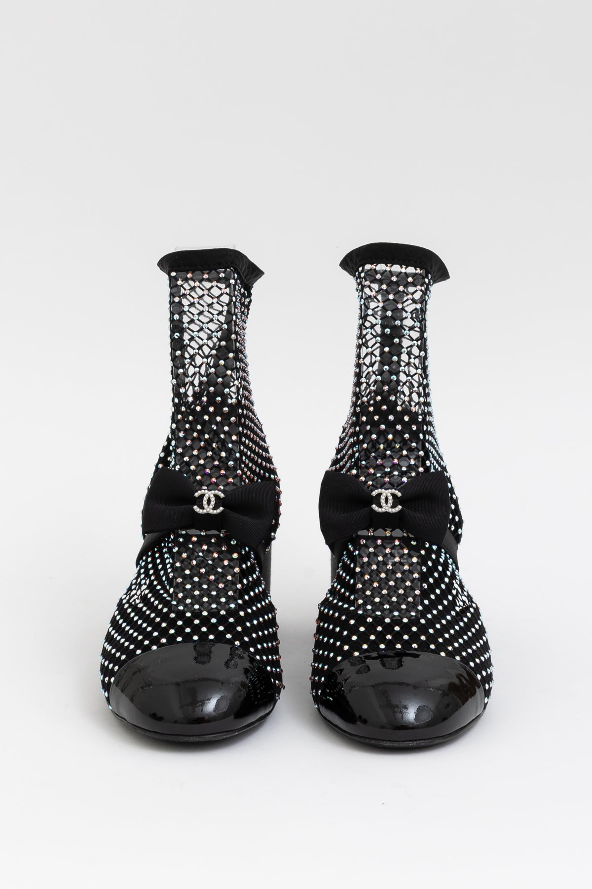 Crystal Net Sock Boots
