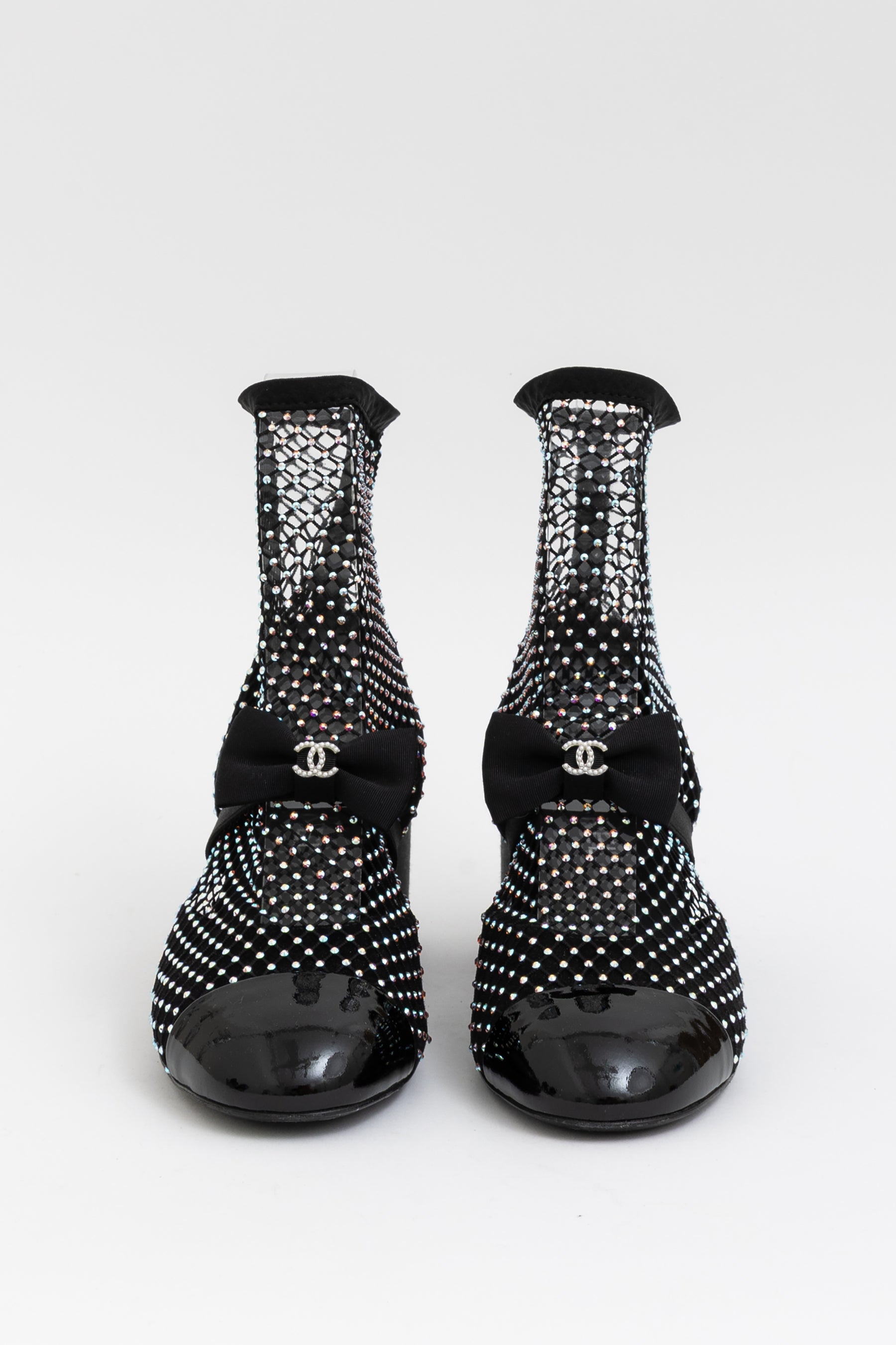 Crystal Net Sock Boots