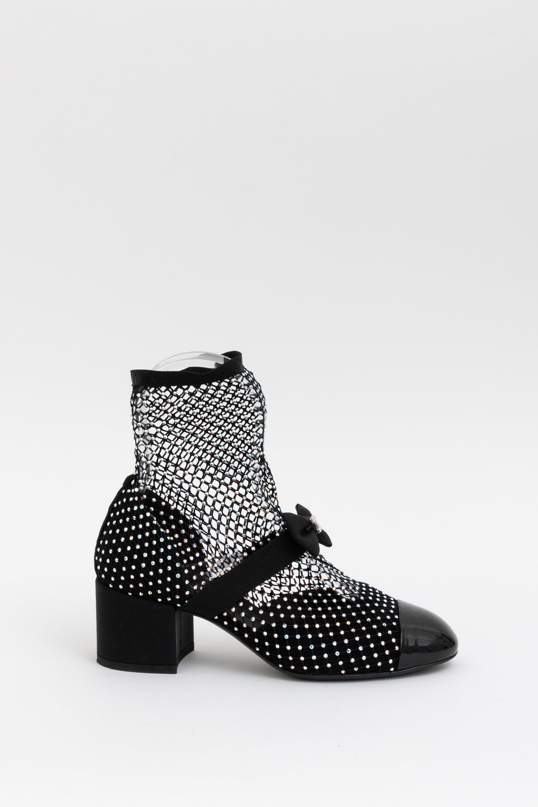 Crystal Net Sock Boots