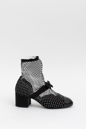 Crystal Net Sock Boots