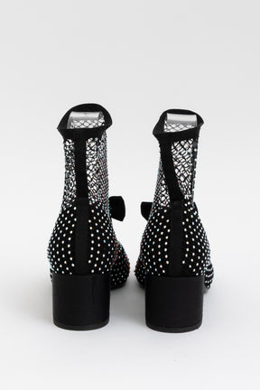 Crystal Net Sock Boots