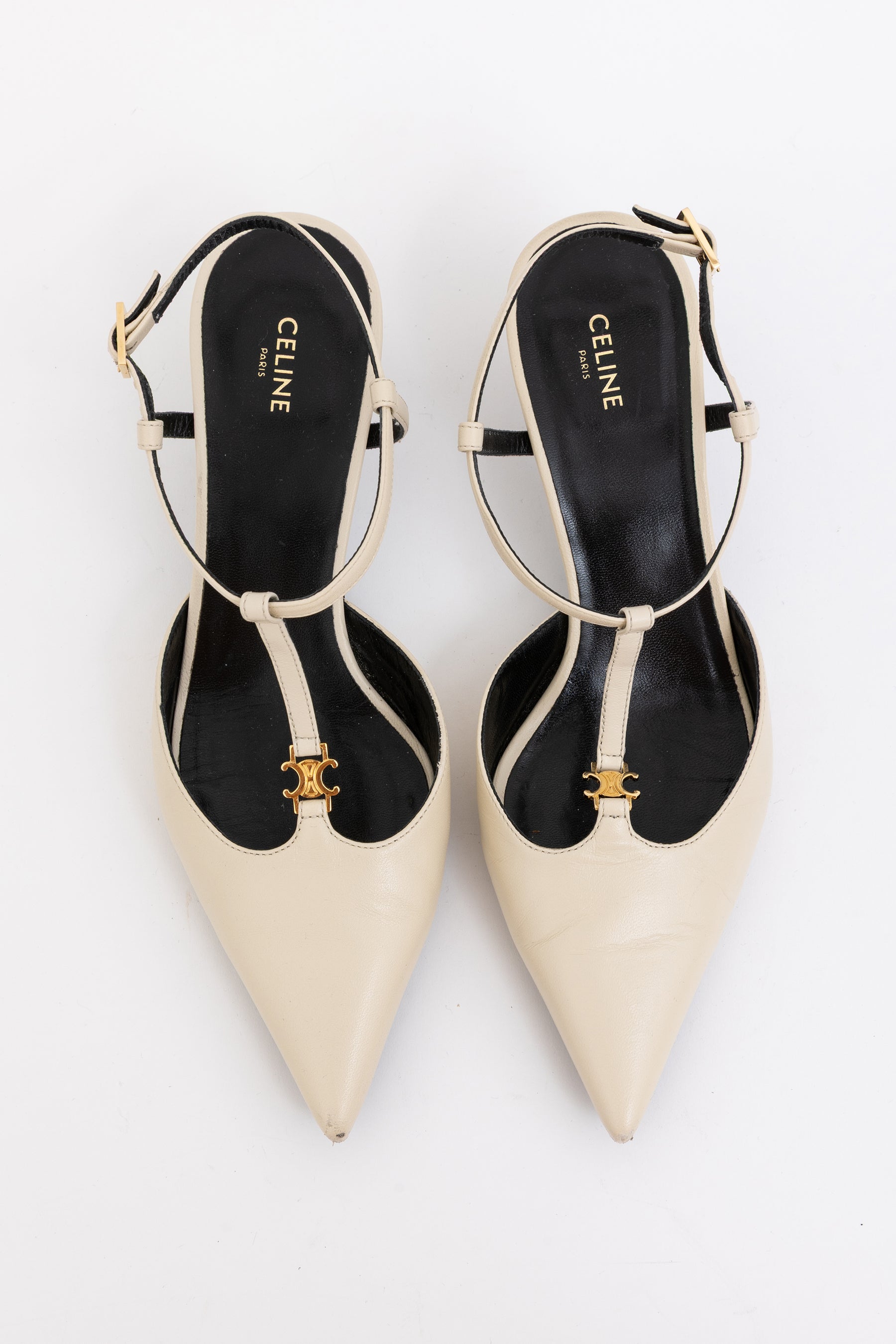 Kitten T-Bar Strap Pumps
